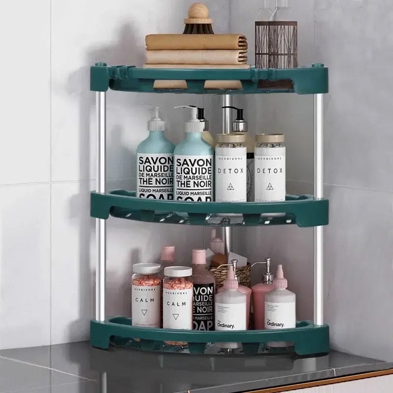 Kitchen Corner Storage Rack, Stainless Steel Kitchen Corner Shelf, Multi Layer Condiment Triangle Storage Rack, Household Triangular Shelf, Multifunctional Metal Storage Shelf Kitchen Corner Storage Rack, Stainless Steel Kitchen Corner Shelf, Multi Layer Condiment Triangle Storage Rack, Household Triangular Shelf, Multifunctional Metal Storage Shelf